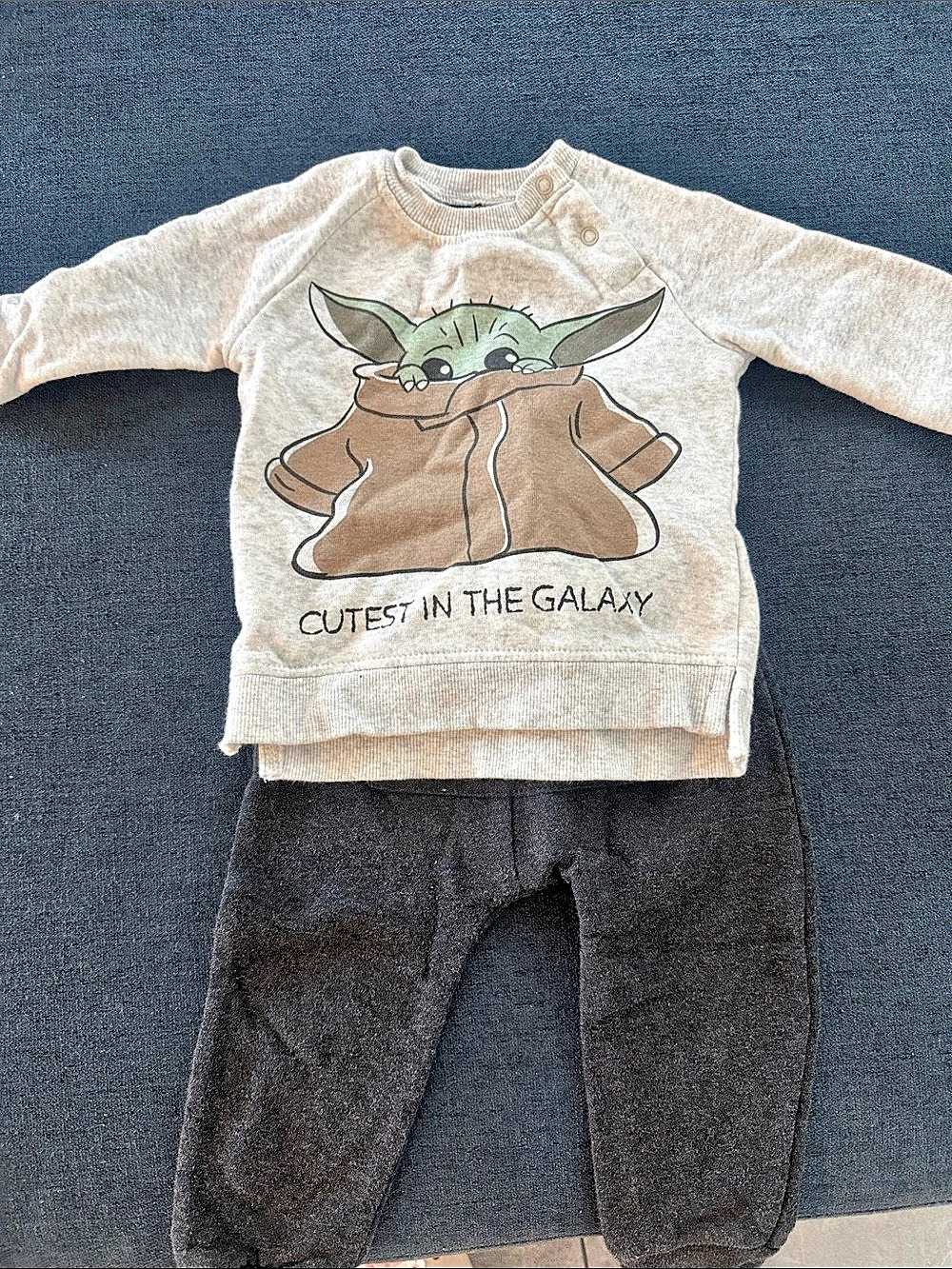 Star Wars Baby Grogu Matching Set Size 12M